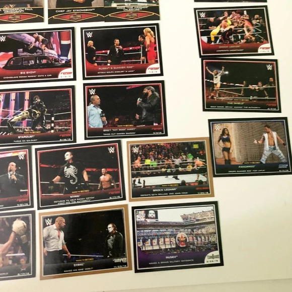 2015 - 2016 WWE Topps Lot of  56 Wrestling Cards - Picture 10 of 16